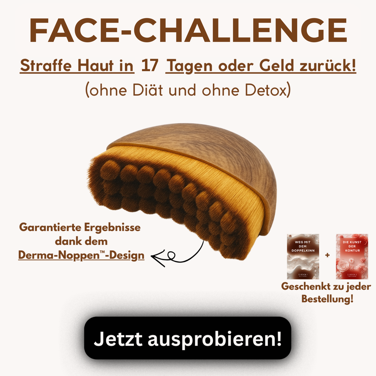 Contour Brush - Straffe Haut in 17 Tagen oder Geld zurück