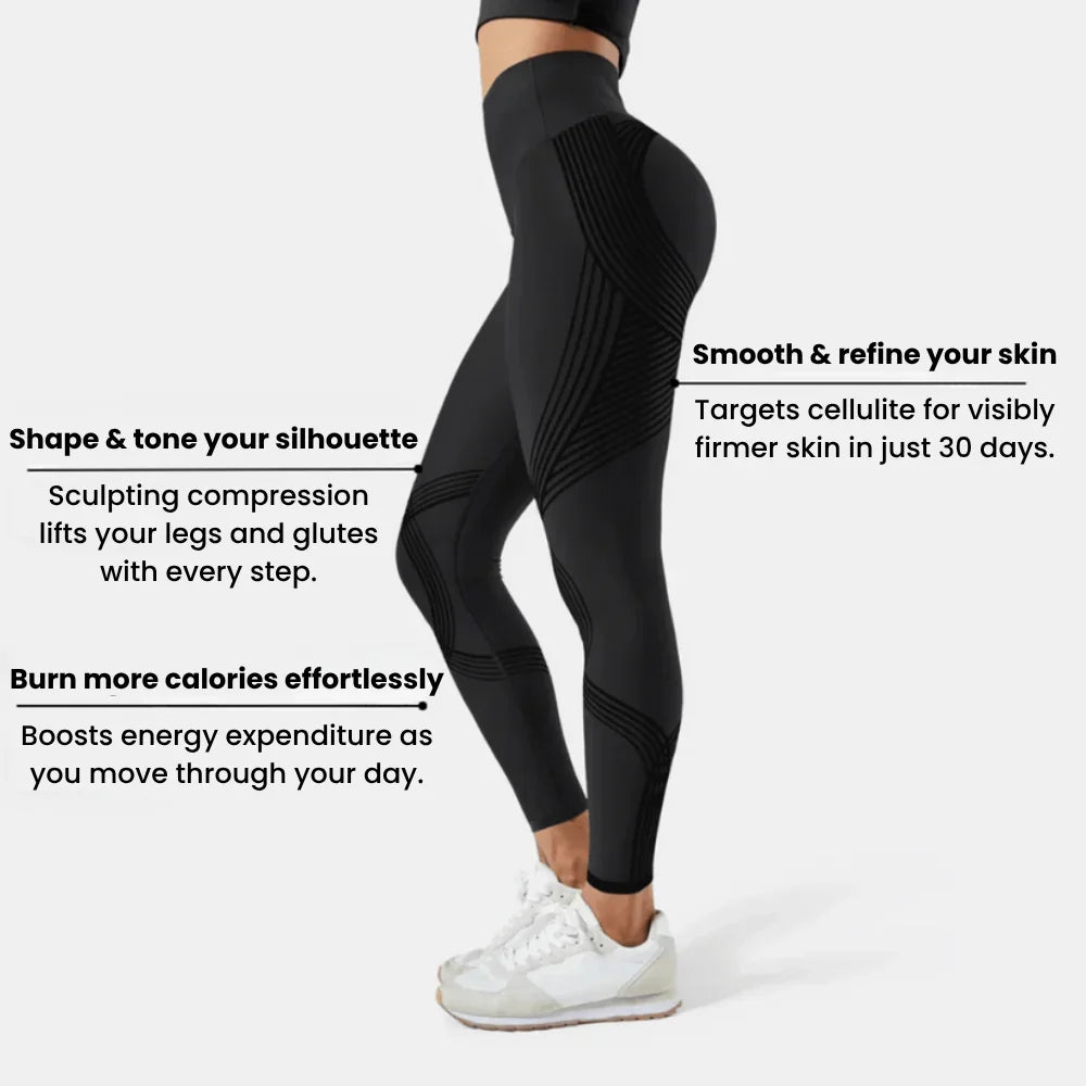 BootyLift™ Kompressions-Leggings mit Cellulite-Glättung